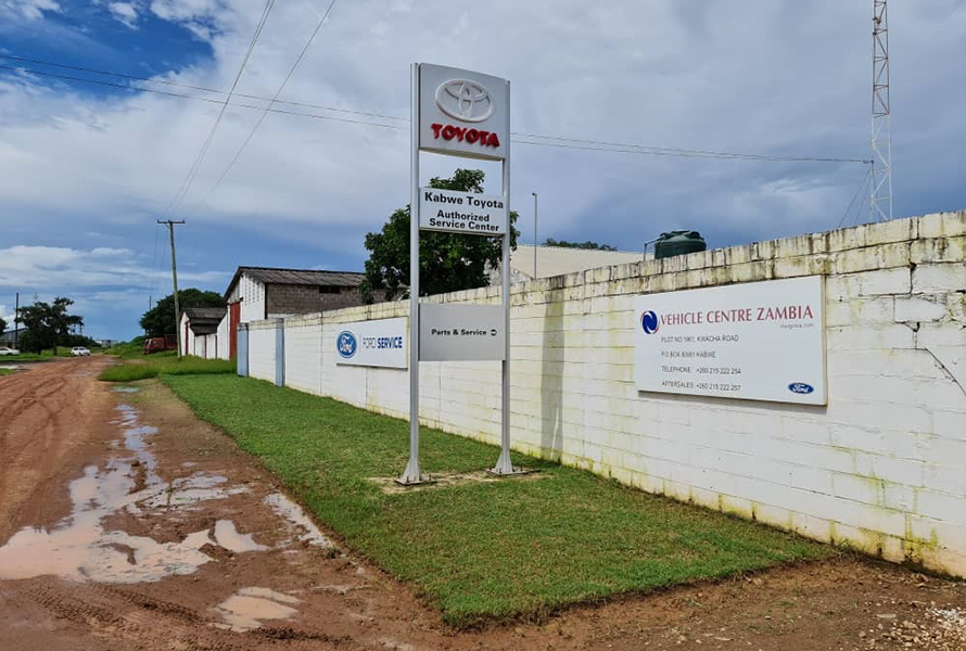 Vehicle Centre Kabwe, Toyota Authorized Service Centre