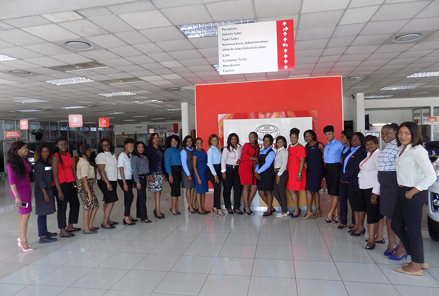 Our Staff Experiences  at Toyota Zambia